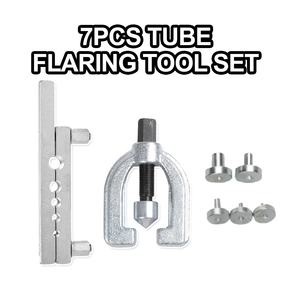 thumbnail image 2 of 3/16in & 1/4in Brake Pipe Flaring Tool Kit - Double & Single Flare For Auto Repair 2 of 13