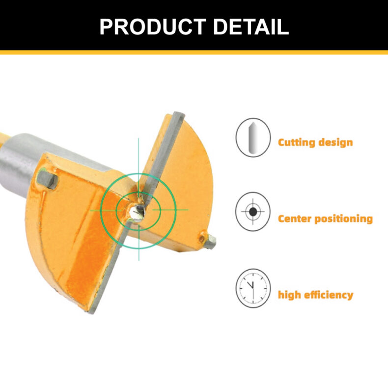 EPICA STAR 35mm TCT Wood Hole Saw Drill Bit EP-10238 Concealed Hinges ...