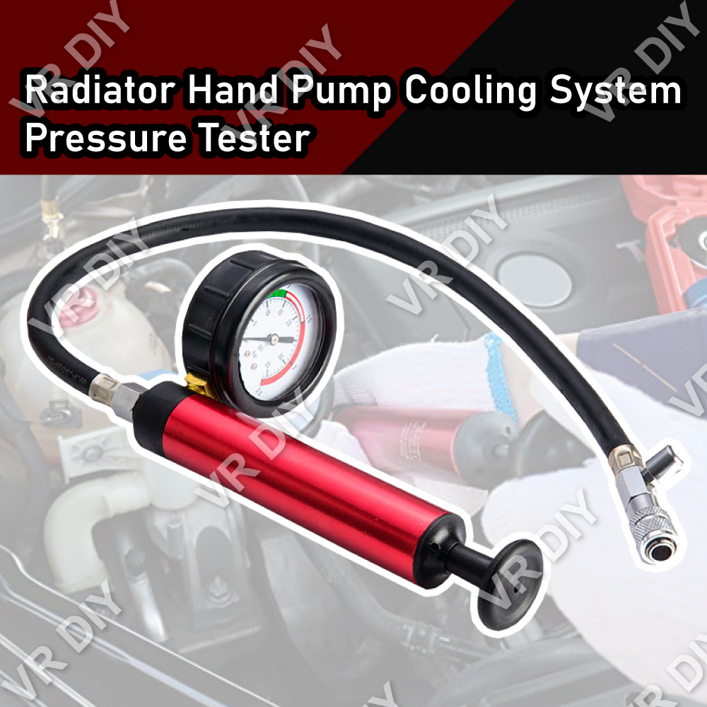 Radiator Pressure Tester - Water Tank Leak Detector With Shockproof Dial For Cars
