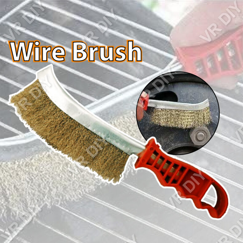 NEW Nylon Bristle Scratch Pencil Brush Clean & Remove Rust Dirt