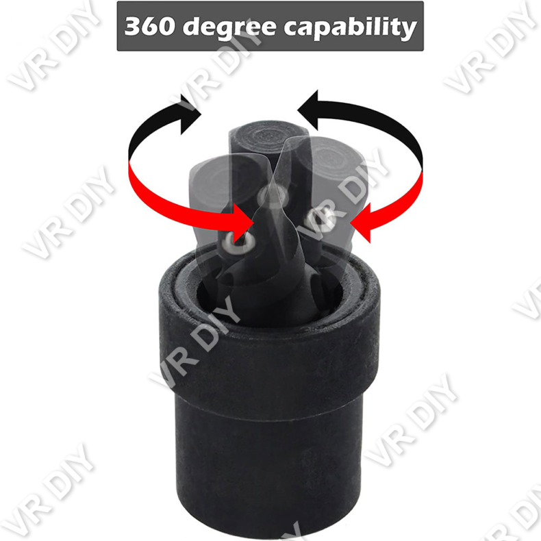 1/4″ 3/8″ 1/2″ Inch Universal Joint Bar Impact Socket Extension Adapter ...
