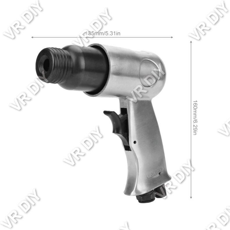 Air Hammer Pneumatic Gun Tool Set Handheld Pistol Gas Shovel Heavy Duty CRV Chisel Rust Removal